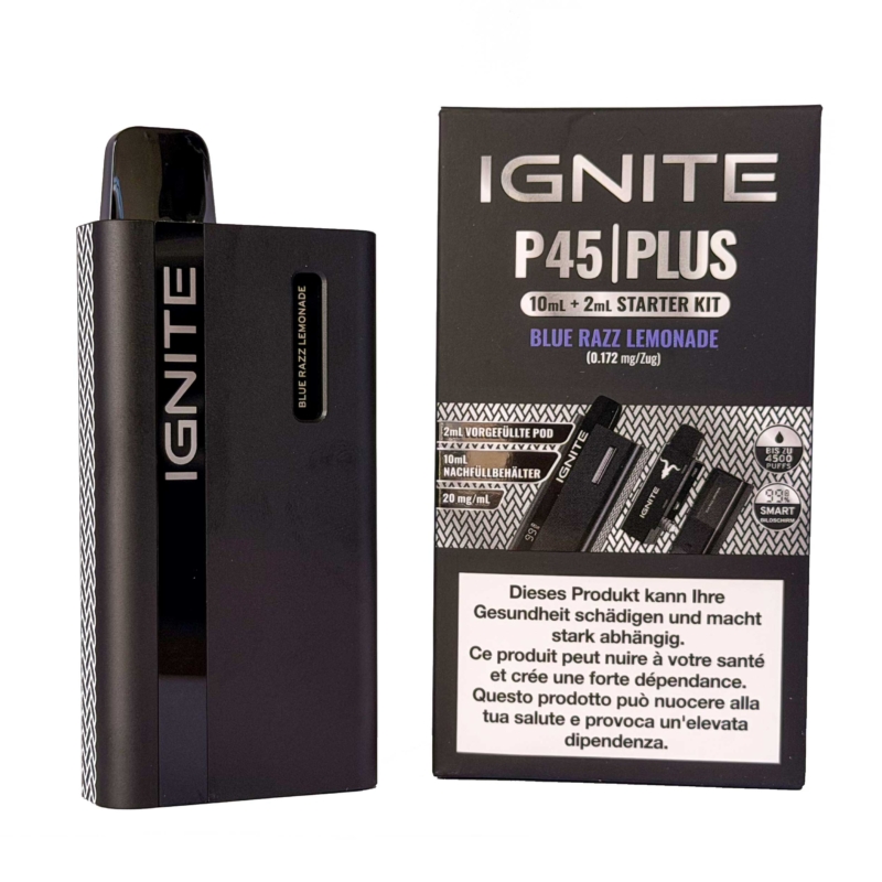 Ignite P45 Pod Vape Starter Kit Switzerland